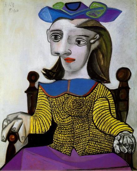 Pablo Picasso — The yellow jersey (Dora), 1939