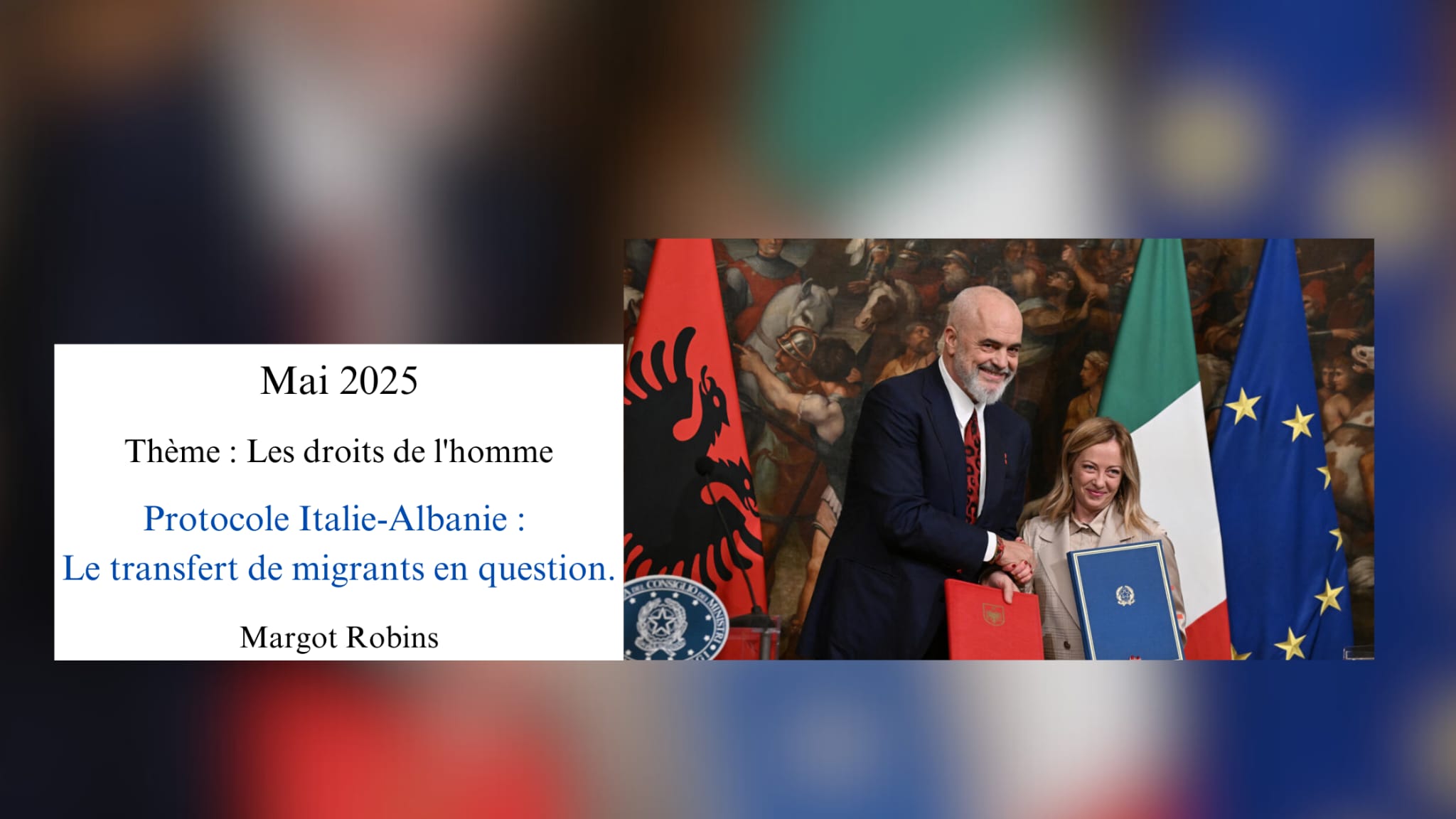 Protocole Albanie-Italie : Le transfert de migrants respecte-t-il les droits de l’homme ?
